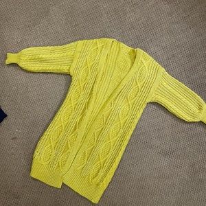 Knit cardigan